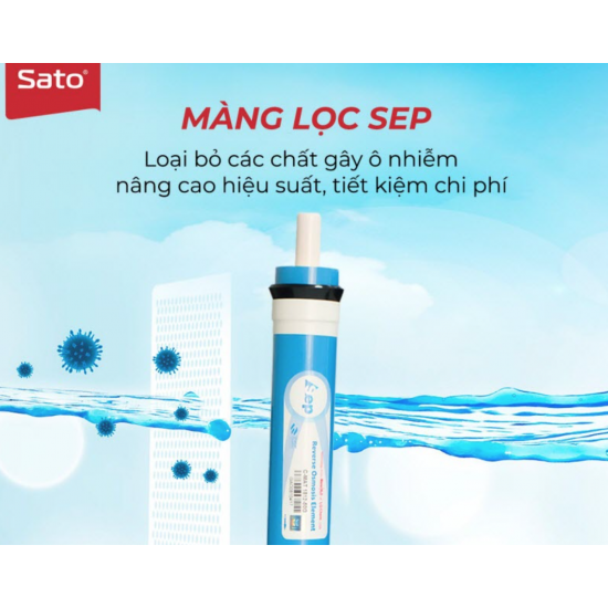 Máy Lọc Nước SATO KT3880 8 Cấp Lọc (Không tủ)
