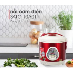 Nồi Cơm Điện SATO 10A011 1.0 Lít
 Nồi Cơm Điện SATO 10A011 1.0 Lít
