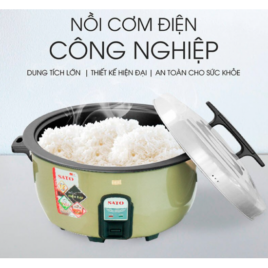 Nồi cơm điện công nghiệp Sato 160C011/Q16 16 Lít
