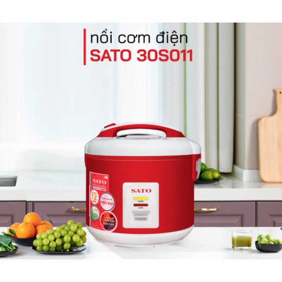 Nồi Cơm Điện SATO 30S011 3.0L
