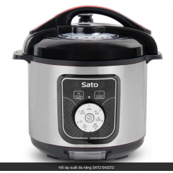 Nồi áp suất đa năng SATO 6AS012 6.0L
 Nồi áp suất đa năng SATO 6AS012 6.0L