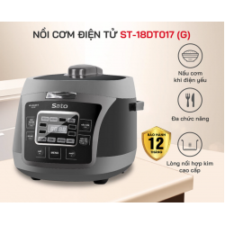 Nồi cơm điện tử SATO 18DT017 (G) 1.8L
 Nồi cơm điện tử SATO 18DT017 (G) 1.8L
