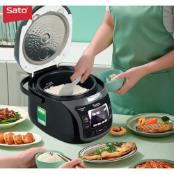 Nồi cơm điện tử SATO 18DT017 (G) 1.8L
 Nồi cơm điện tử SATO 18DT017 (G) 1.8L