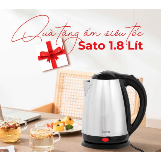 Ấm Siêu Tốc SATO 17ST47 1.8L
