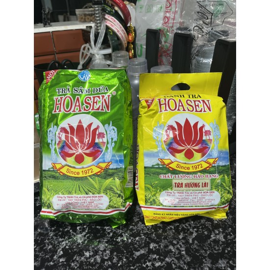 Tr&agrave; S&acirc;m Dứa Hoa Sen - Tr&agrave; L&agrave;i Hoa Sen
