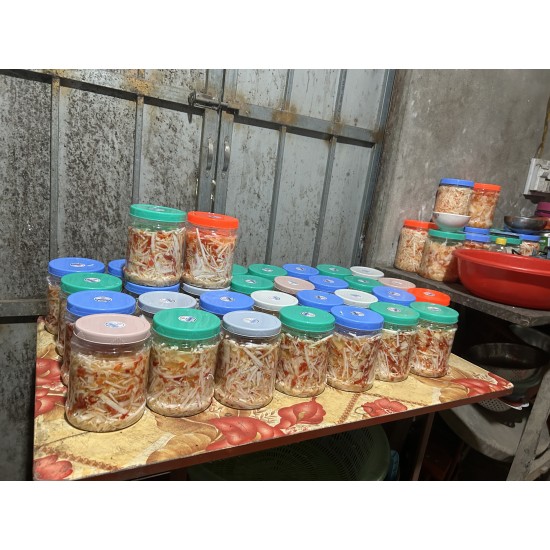 Măng tre ng&acirc;m tỏi ớt
