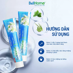 1 Tu&yacute;p Kem Đ&aacute;nh Răng Người Lớn C&ocirc;ng Nghệ Sinh Học Bell Home 150G
