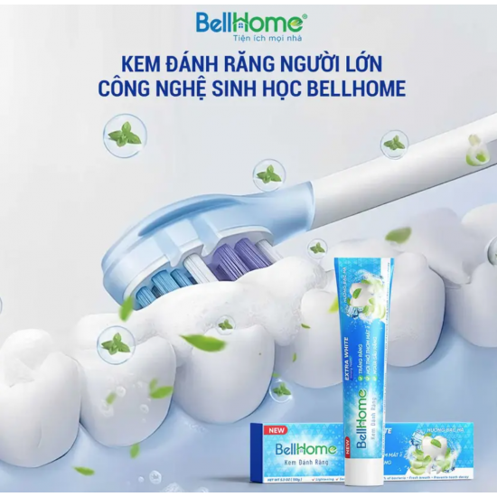 1 Tu&yacute;p Kem Đ&aacute;nh Răng Người Lớn C&ocirc;ng Nghệ Sinh Học Bell Home 150G
