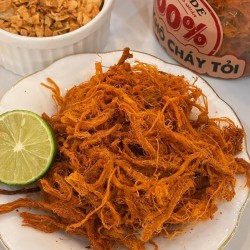 200 gr Heo khô cháy tỏi, không chất bảo quản
 200 gr Heo khô cháy tỏi, không chất bảo quản