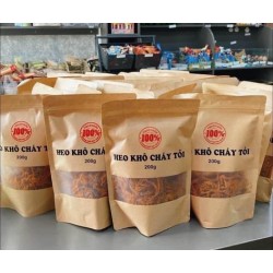 200 gr Heo khô cháy tỏi, không chất bảo quản
 200 gr Heo khô cháy tỏi, không chất bảo quản