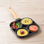Chảo chiên rán trứng làm bánh 4 ngăn, chảo chống dính cao cấp tay cầm gỗ 4 ngăn
 Chảo chiên rán trứng làm bánh 4 ngăn, chảo chống dính cao cấp tay cầm gỗ 4 ngăn