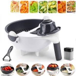 Bộ dụng cụ nạo củ quả đa năng 9 in 1 kèm rổ đựng tiện dụng, dụng cụ cắt gọt
 Bộ dụng cụ nạo củ quả đa năng 9 in 1 kèm rổ đựng tiện dụng, dụng cụ cắt gọt