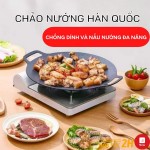 Chảo nướng đá không dầu chống dính size 34 cm, chảo đá nướng thịt kiểu Hàn Quốc
 Chảo nướng đá không dầu chống dính size 34 cm, chảo đá nướng thịt kiểu Hàn Quốc