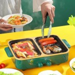 Nồi lẩu nướng 2 ngăn siêu chống dính tiện lợi, bếp điện nướng và lẩu 2 in 1
 Nồi lẩu nướng 2 ngăn siêu chống dính tiện lợi, bếp điện nướng và lẩu 2 in 1