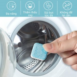 Hộp 12 viên tẩy vệ sinh diệt khuẩn, tẩy sạch chất cặn, mảng bám, ẩm mốc hiệu quả  cho lồng máy giặt
 Hộp 12 viên tẩy vệ sinh diệt khuẩn, tẩy sạch chất cặn, mảng bám, ẩm mốc hiệu quả  cho lồng máy giặt