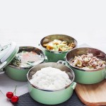 Hộp đựng cơm lúa mạch 1 tầng đa năng, hộp cơm giữ nhiệt, hộp cơm văn phòng
 Hộp đựng cơm lúa mạch 1 tầng đa năng, hộp cơm giữ nhiệt, hộp cơm văn phòng