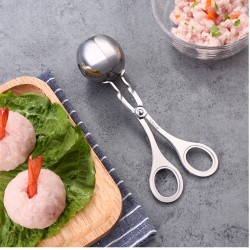 Dụng cụ kẹp thịt viên chả viên inox đa năng, kẹp thịt viên tròn
 Dụng cụ kẹp thịt viên chả viên inox đa năng, kẹp thịt viên tròn