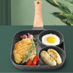 Chảo đá chia ô 3 ngăn chiên rán chống dính tốt dùng cho mọi loại bếp
 Chảo đá chia ô 3 ngăn chiên rán chống dính tốt dùng cho mọi loại bếp