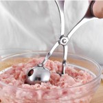 Dụng cụ kẹp thịt viên chả viên inox đa năng, kẹp thịt viên tròn
 Dụng cụ kẹp thịt viên chả viên inox đa năng, kẹp thịt viên tròn