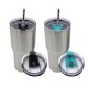 Ly giữ nhiệt 900ml kèm ống hút và thanh cọ rửa, cốc inox 900ml giữ nhiệt 4-6h
