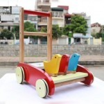 Xe gà tập đi cho bé chất liệu gỗ an toàn
 Xe gà tập đi cho bé chất liệu gỗ an toàn