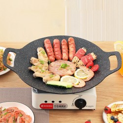 Chảo nướng đá không dầu chống dính size 34 cm, chảo đá nướng thịt kiểu Hàn Quốc
 Chảo nướng đá không dầu chống dính size 34 cm, chảo đá nướng thịt kiểu Hàn Quốc