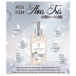 Sữa tắm hoa trà_ Thơm lâu mùi nước hoa
 Sữa tắm hoa trà_ Thơm lâu mùi nước hoa