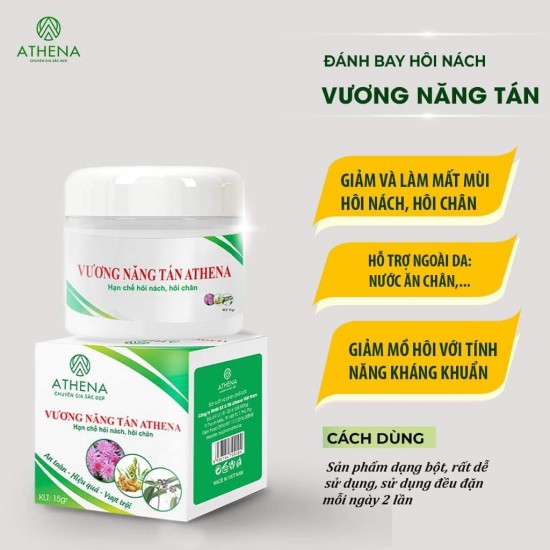 Vương năng tán- Chữa hôi nách
